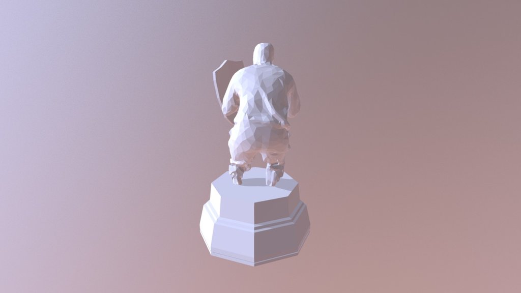 Black Pawn Chess Piece