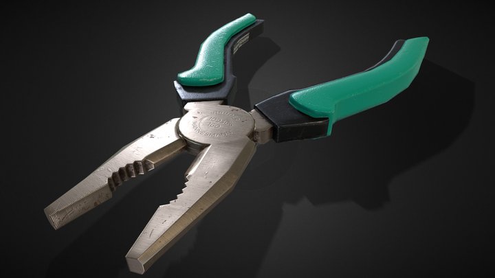 GAP - Small Tool - Pliers 3D Model
