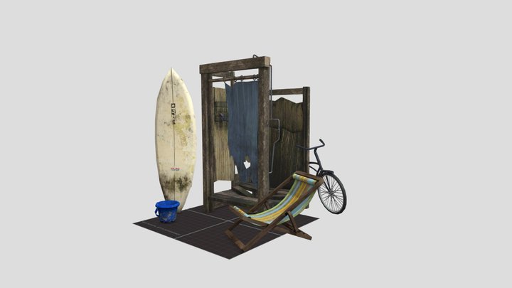 DAE 5 Finished props -By the ocean 3D Model