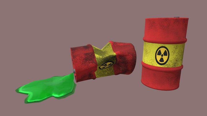 Gas Cans 3D Model