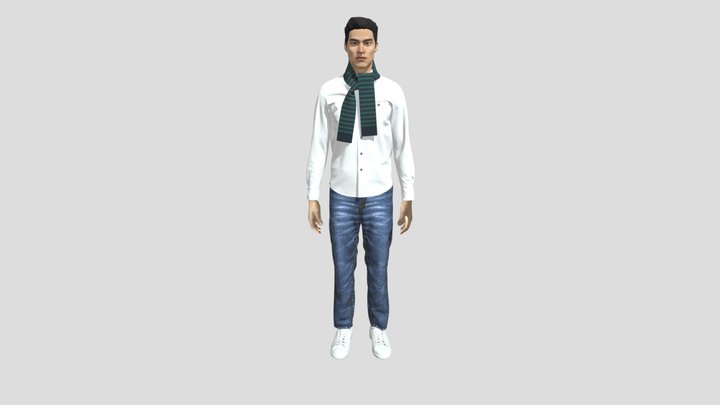 Demo man 3D Model