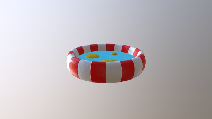 beach shield 3D Model