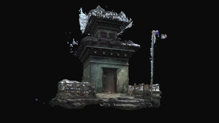 Tempelturm 3D Model