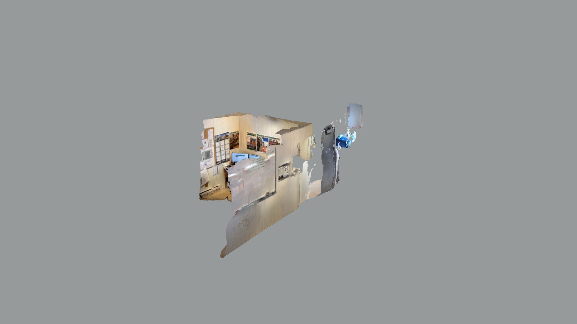 Ian’s Desk — Sketchfab embed 3D viewer