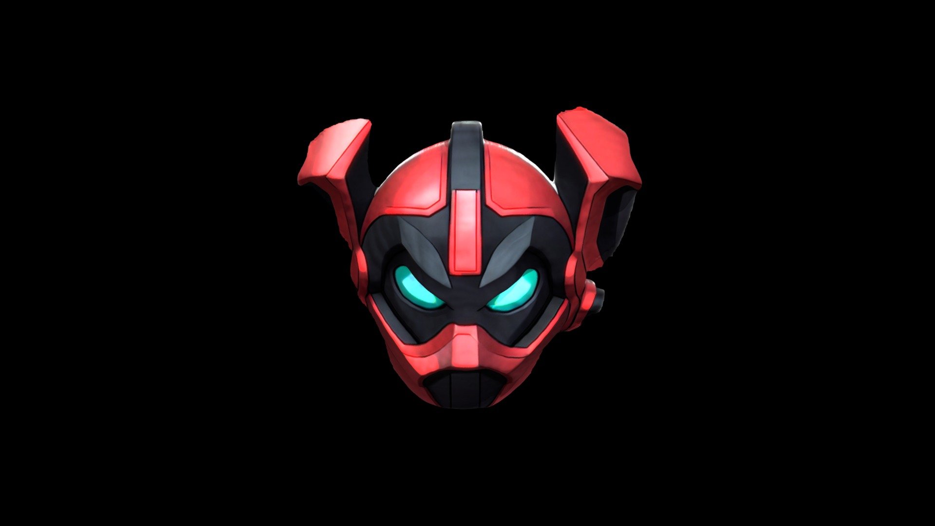 Helmet Mask Robot Cartoon 1398 - Download Free 3D model by klrxyz ...