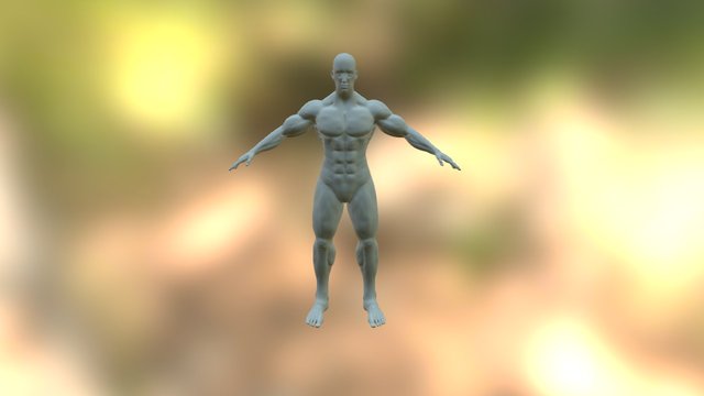 3D Character Male Model 3D Model