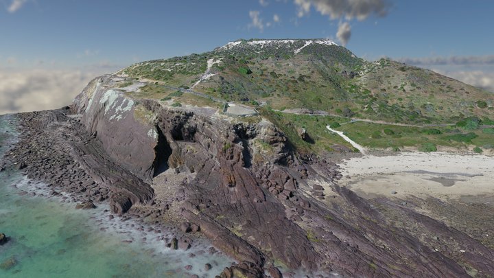Hallett Cove - Black Cliff shore platform 3D Model