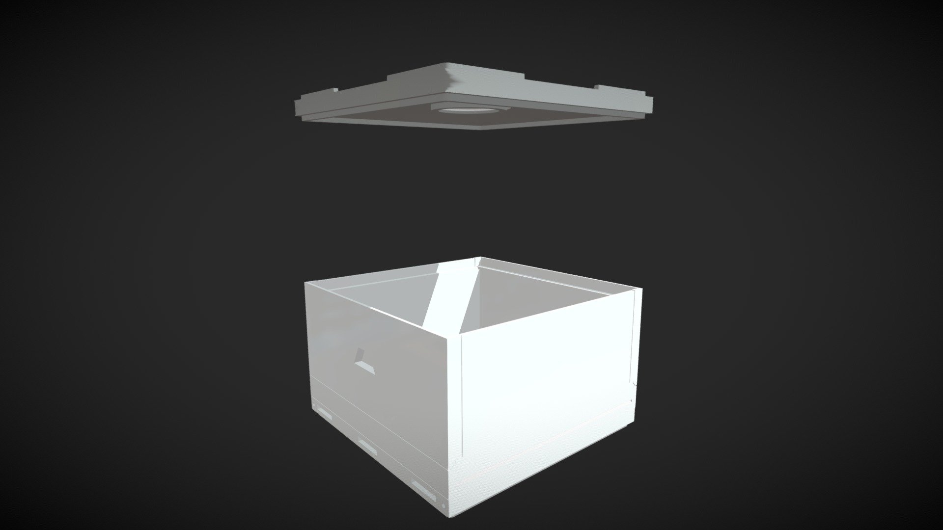 Colmena Modular Octubre - 3D model by taller_objeto [6f5ecd8] - Sketchfab