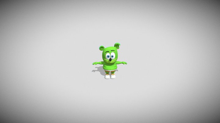 mobile-gummy-bear-runner-gummy-bear 3D Model