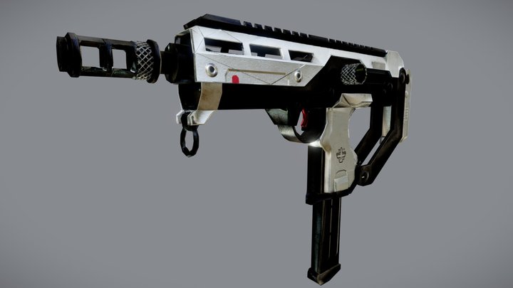 Ascend SMG (Design by Kris Thaler) 3D Model