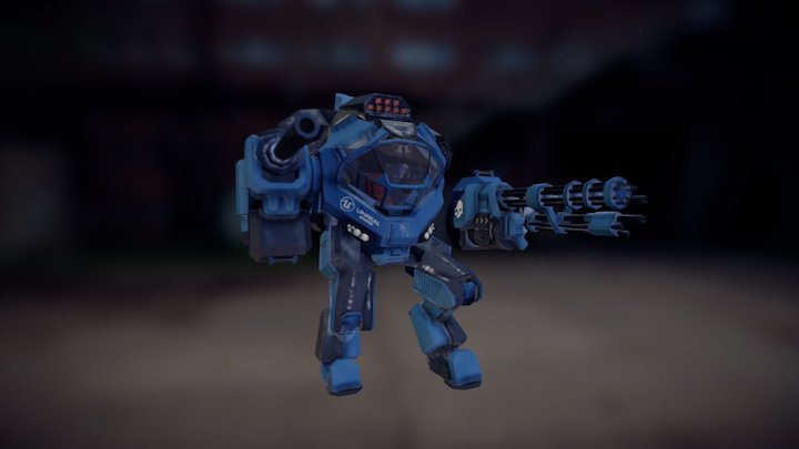 Mech 3D Model