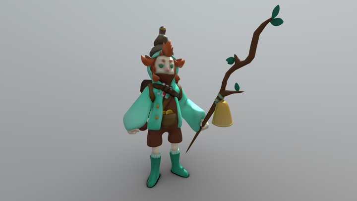 AFK Rowan model 3D Model