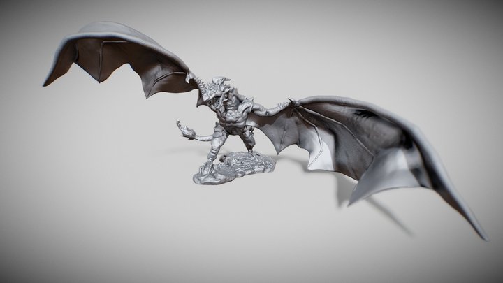 Dragon statue 3D Model