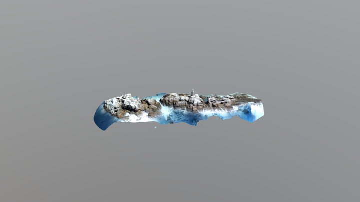 Corbeteña promontory 3D Model