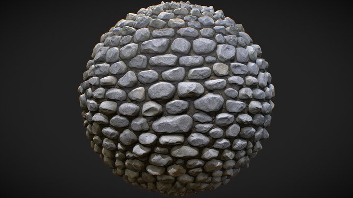 Seamless Rustic Stone Wall & Floor Texture 039