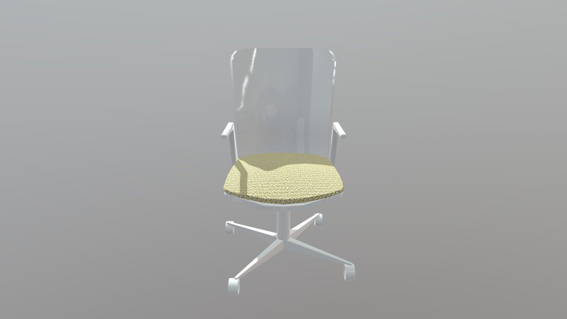 White office chair
