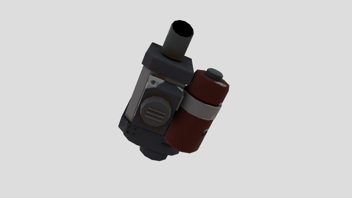 Team Fortress 2 - Cosmetics Medic Mech Bag 3D Model