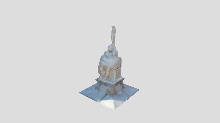 Monumento ai caduti_Iglesias, Piazza Oberdan 3D Model