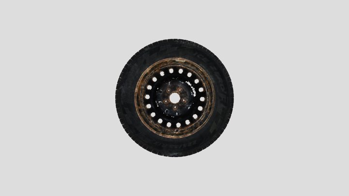 carTire 3D Model