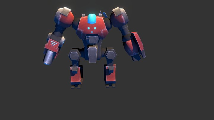 Vanguard Gun 3D Model