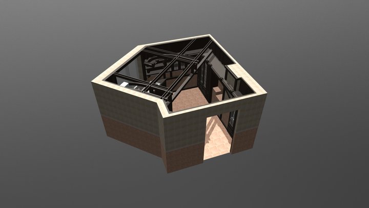 Кухня Кинбурн 3D Model