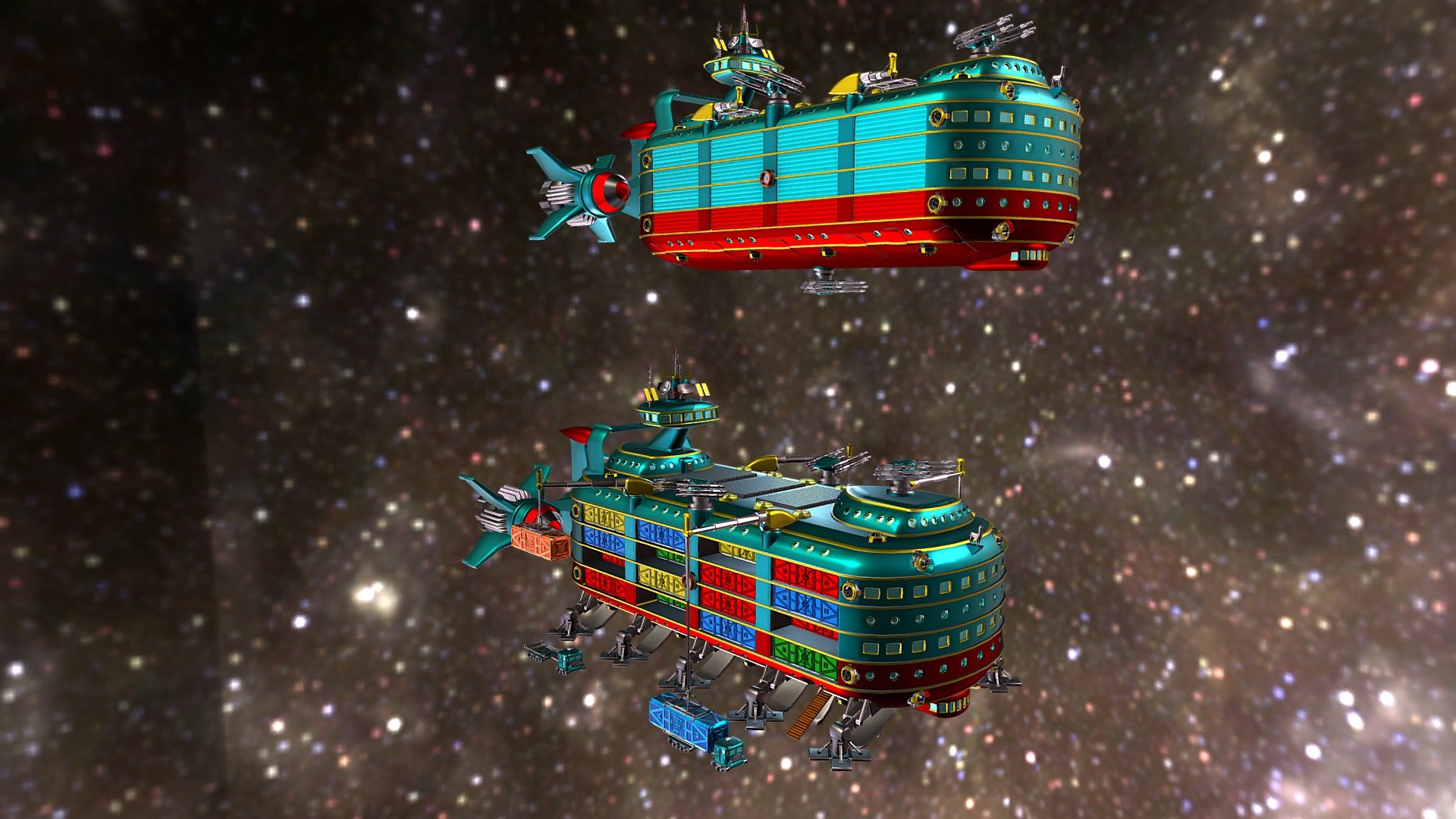(10) ALPACA VERY HEAVY FREIGHTER CS [13,824 CM]