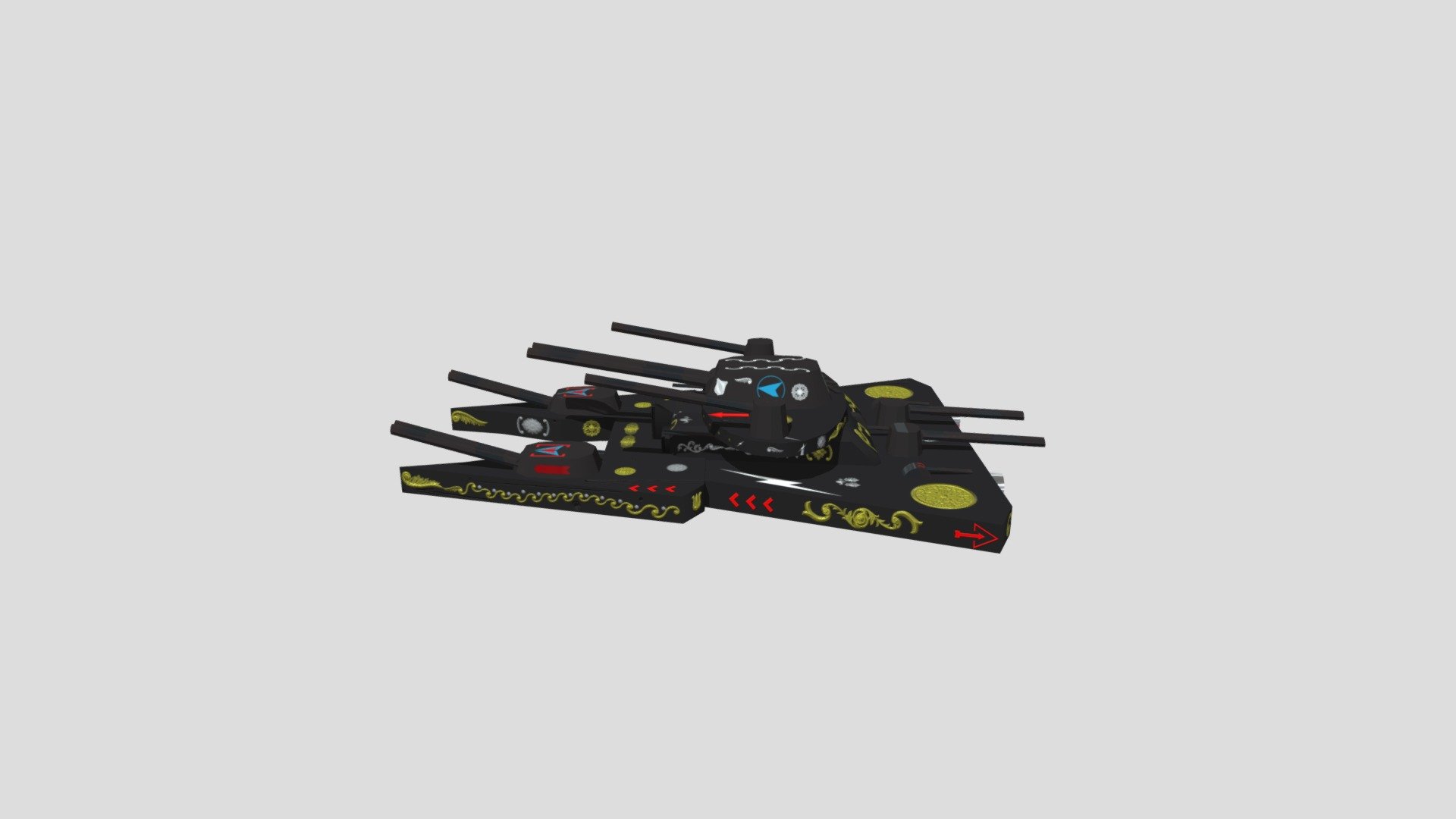 Fancy Substance Tank Mesh Export