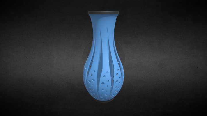 stylish vase 3D Model