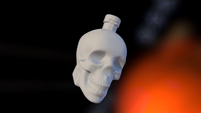 Spider Skull 3D Model