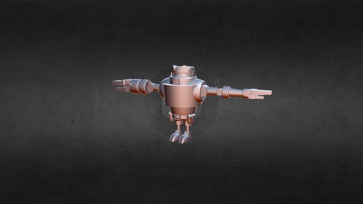 Hellbot by Steve Talkowski 3D Model