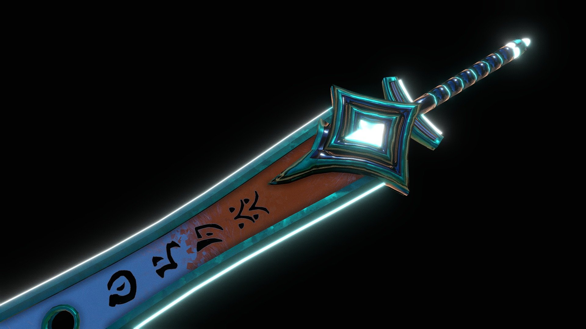 Sword - 3D model by R4ven (@R4ven3D) [6f6c56a] - Sketchfab