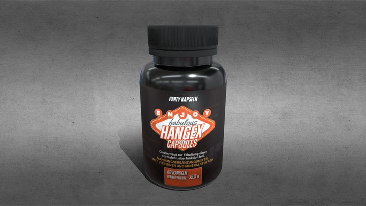 Hangex Capsules – Kostenloses 3D-Modell STL