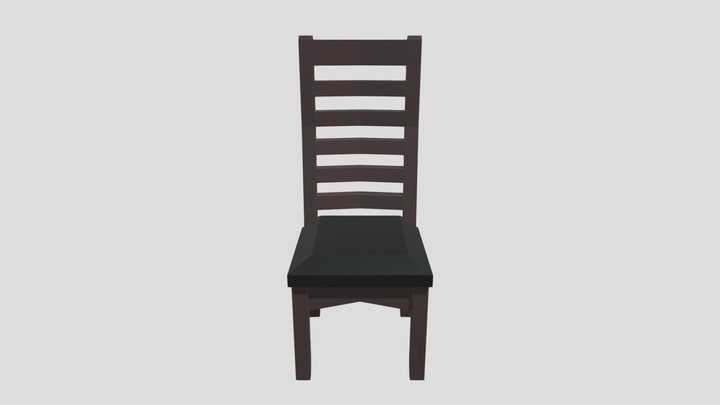 Dining Table Chair 3D Model