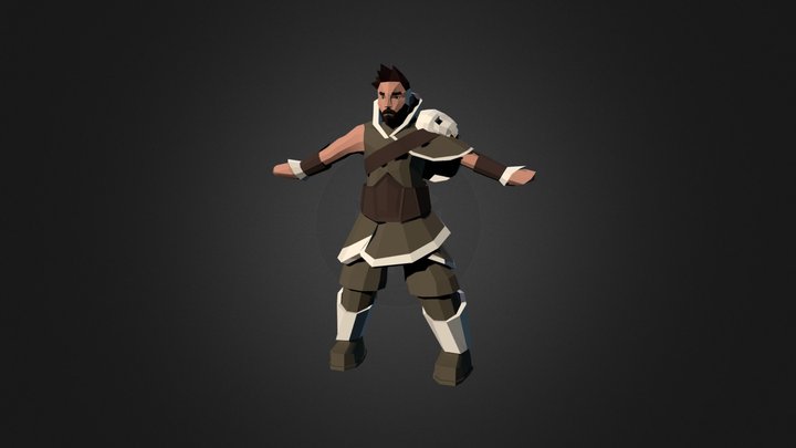 Set in Stone - Main Character 3D Model