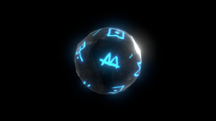 my_project(28) my rune orb 3D Model