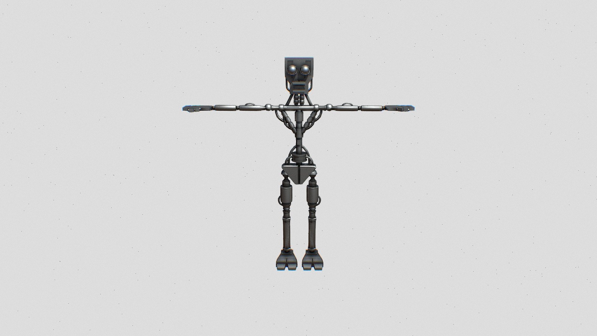 Endoskeleton - Download Free 3D model by CAndCmine [6f6de27] - Sketchfab