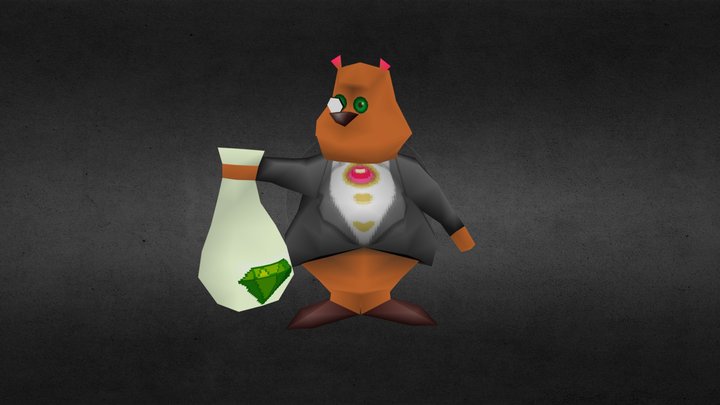 Moneybags 3D Model
