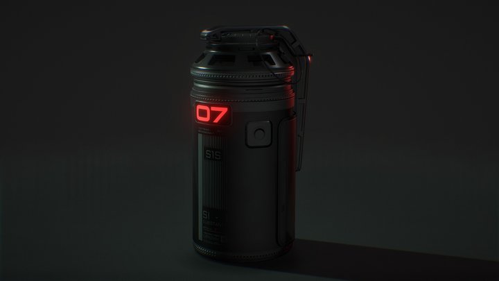 Mixed Workflow 2 - Scfi Grenade – Modèle 3D gratuit STL