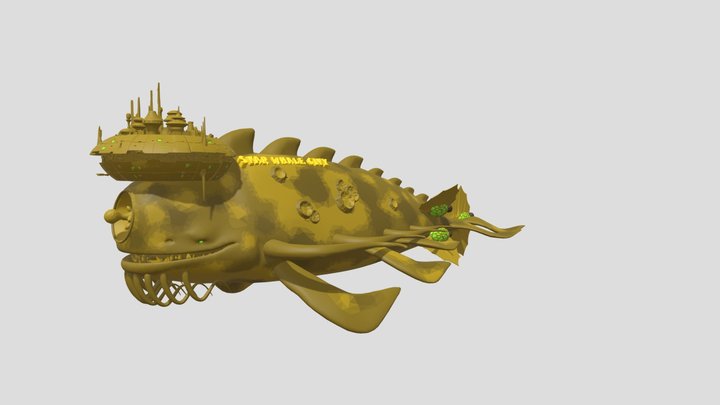 Star City Whale 3D Model