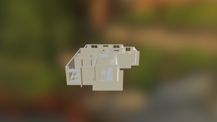 layout plan 3D Model