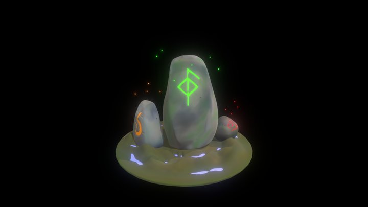 RuneStone 3D Model