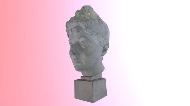 "M M. Bailly" by Christian Eriksson (1858-1935) 3D Model