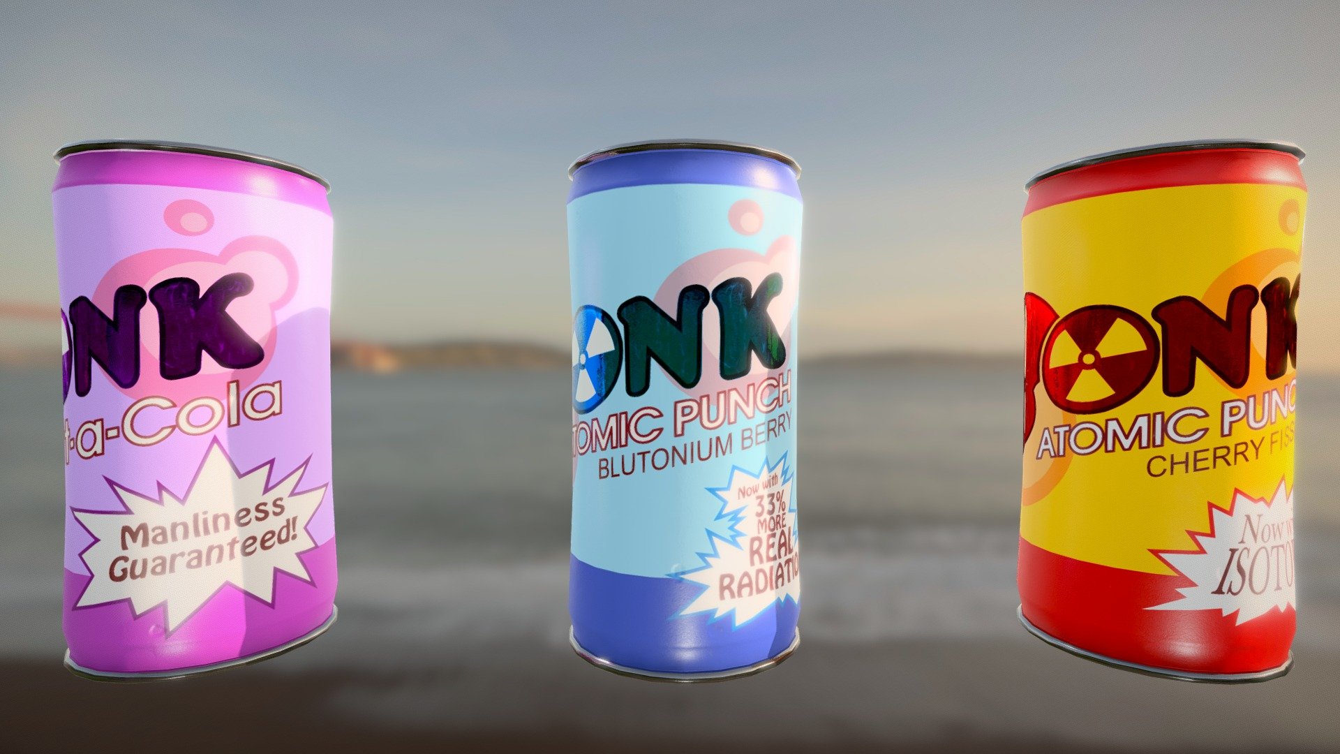 TF2 HD] Bonk! Atomic Punch Pack - Download Free 3D model by JotC