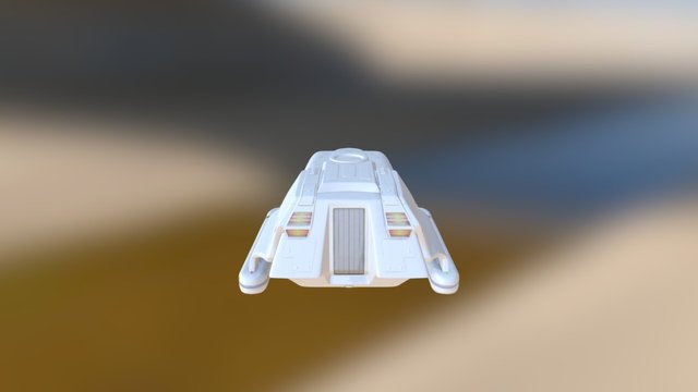 Star Trek Shuttle 3D Model