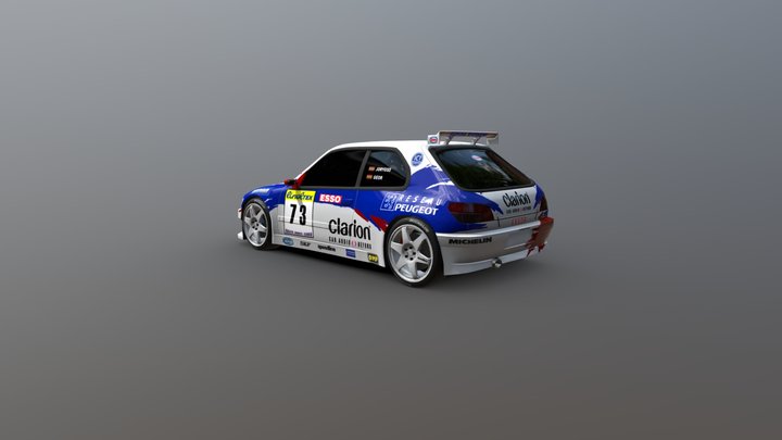 Peugeot 306 MAXI 3D Model