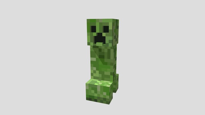 Creeper Minecraft Storymode Model 3D Model