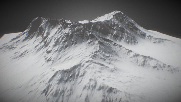 Gaea - Erosion Test 3D Model