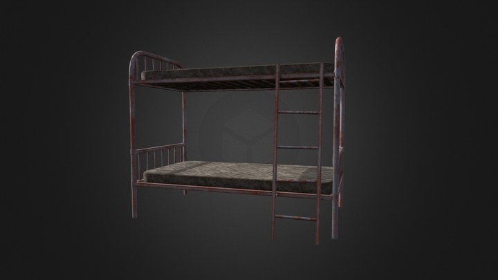 F4NV Bunk Bed 3D Model