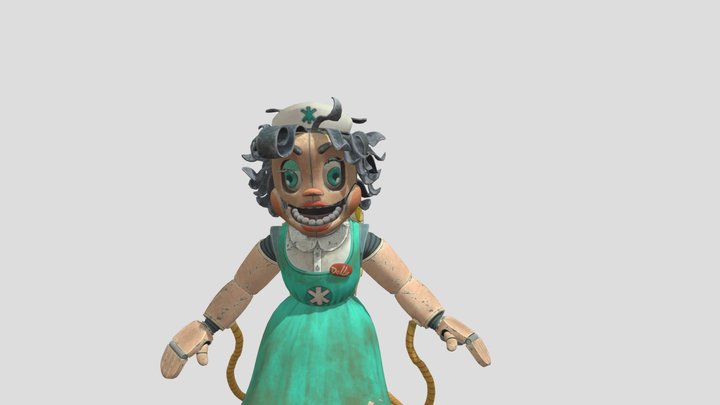 fnaf-sotm-nurse-dollie-type-mimic (1) 3D Model