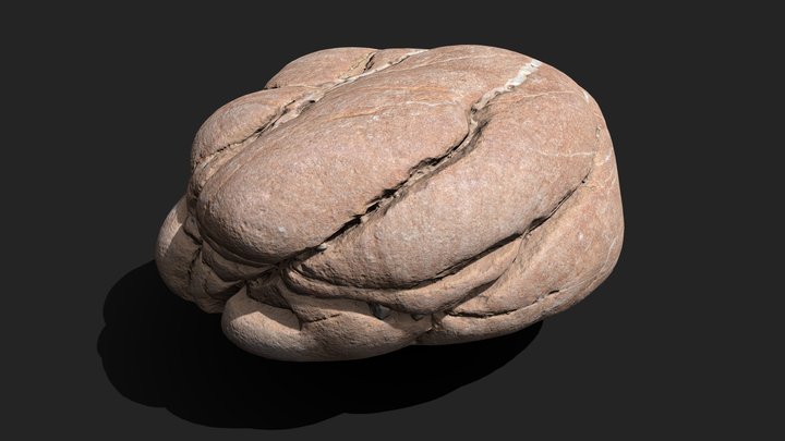 Rock Stone 05 – Kostenloses 3D-Modell STL